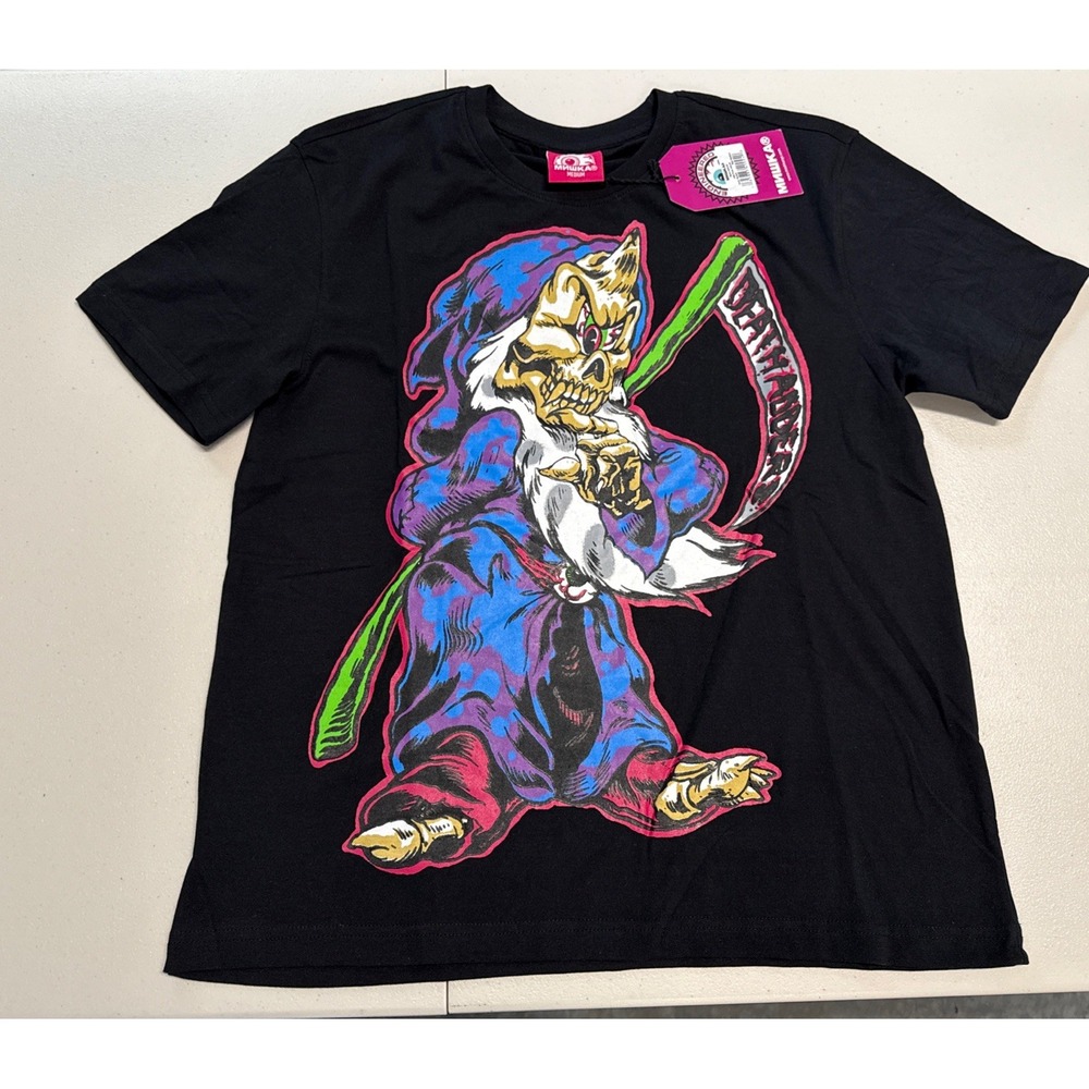 Mishka Keep Watch T-Shirt Men's MNWKA Short Sleeve  Black Size‎ Medium Comics